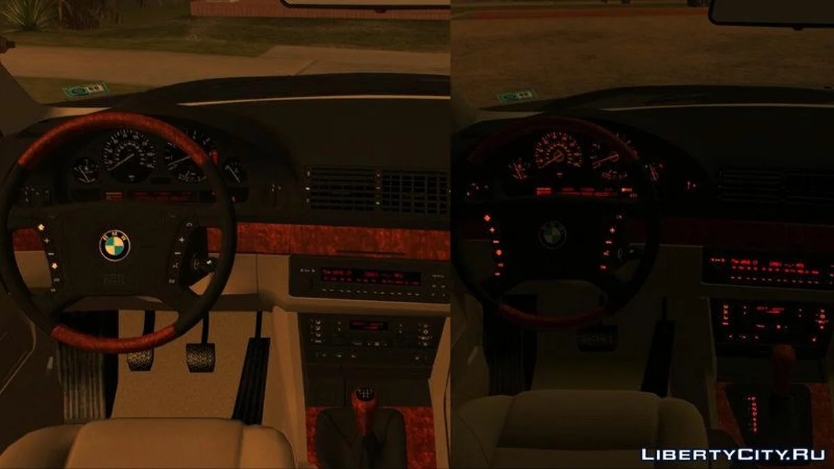 FIB BMW 5-Series e39 525i 1999 (Especificación de EE. UU.) - Vehículo del F.B.I. / GTA San Andreas