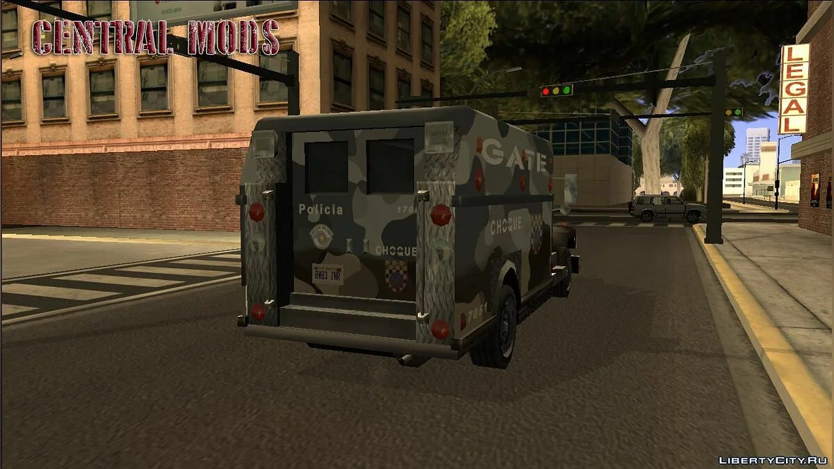 Enforcer - GATE SP - Verbesserter Spezialeinsatzwagen / GTA San Andreas