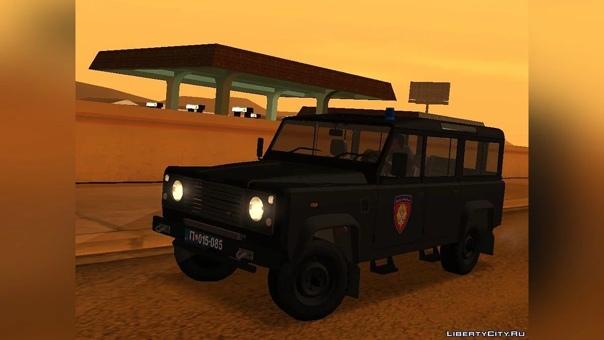 Land Rover Defender Žandarmerija / GTA San Andreas