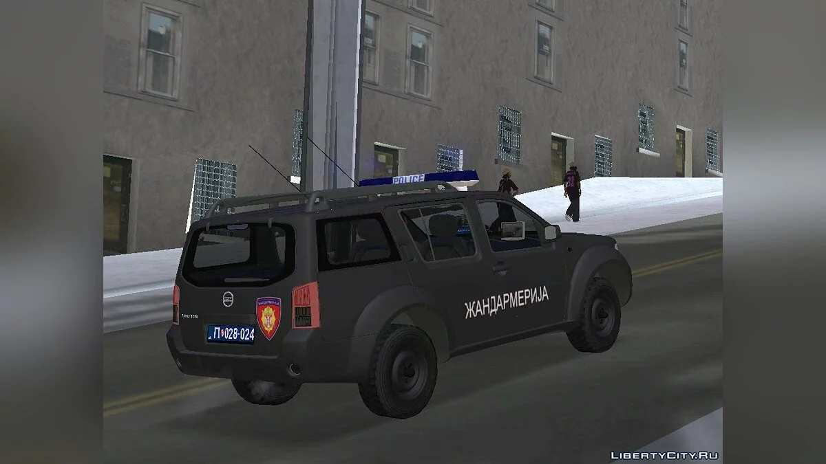 Nissan Pathfinder Žandarmerija / GTA San Andreas