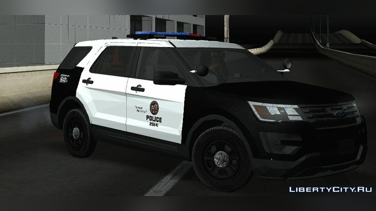 2017 Ford Police Interceptor Utility LAPD для GTA San Andreas