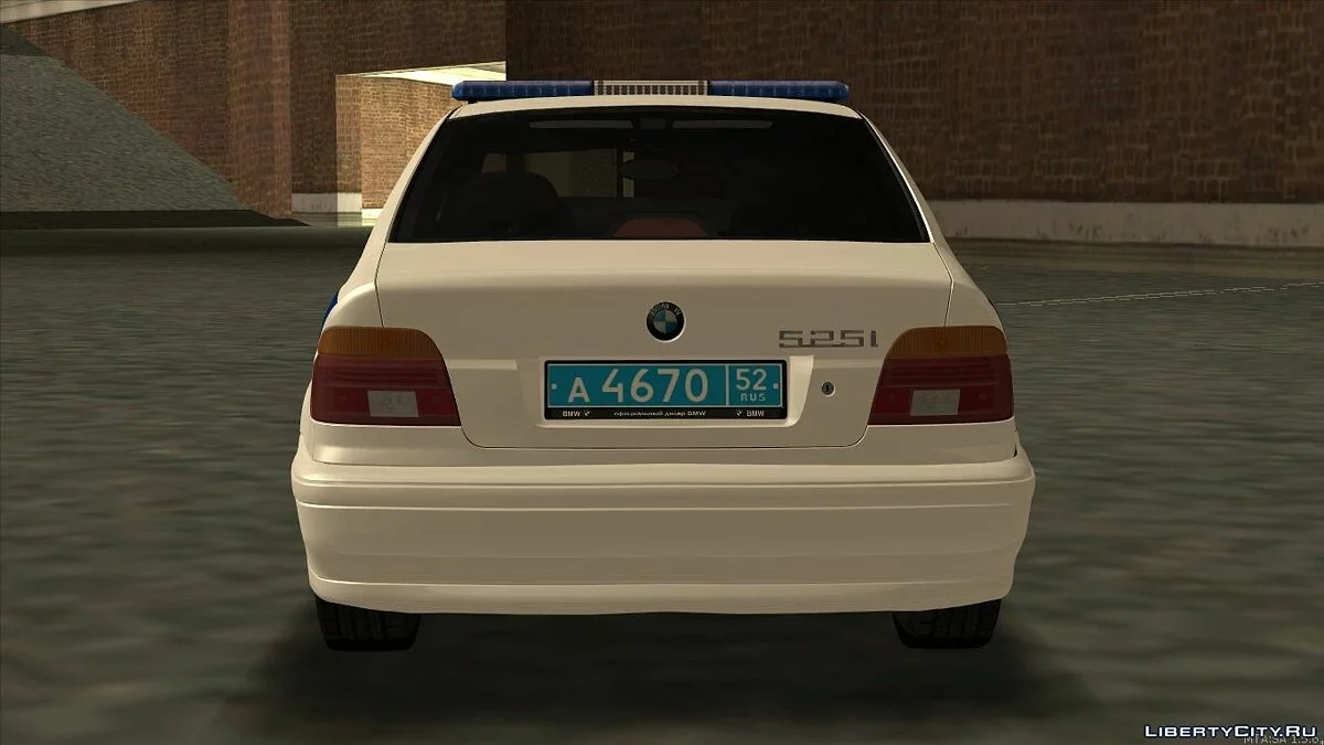 BMW 525i МВД / GTA San Andreas