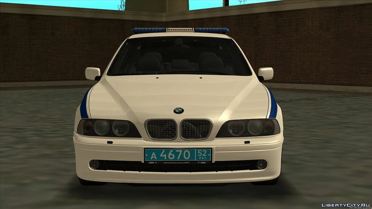 BMW 525i МВД / GTA San Andreas