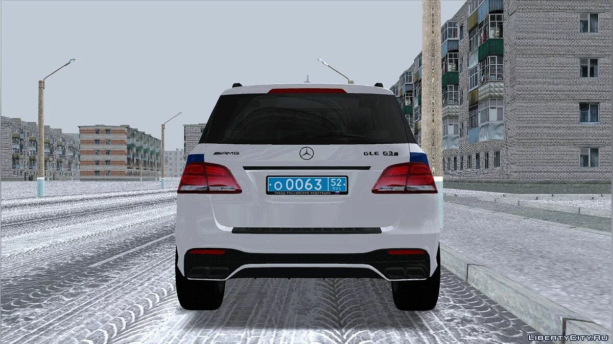 Mercedes-Benz GLE AMG 63S ДАІ / GTA San Andreas