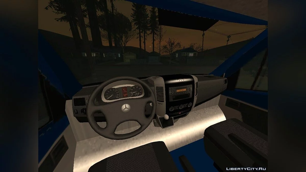 Mercedes Benz Sprinter Border Police / GTA San Andreas
