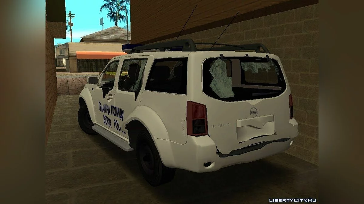 Nissan Pathfinder Grenzpolizei v2 / GTA San Andreas
