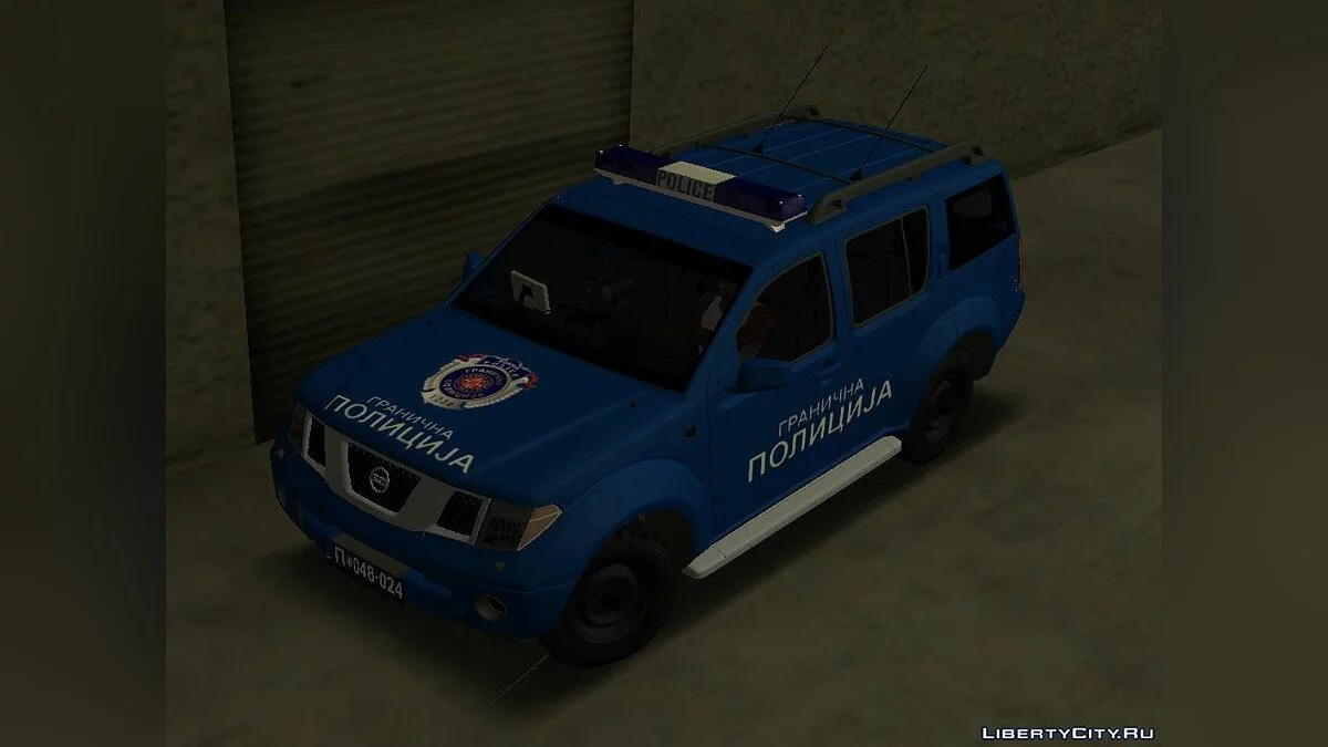 Nissan Pathfinder Grenzpolizei v2 / GTA San Andreas