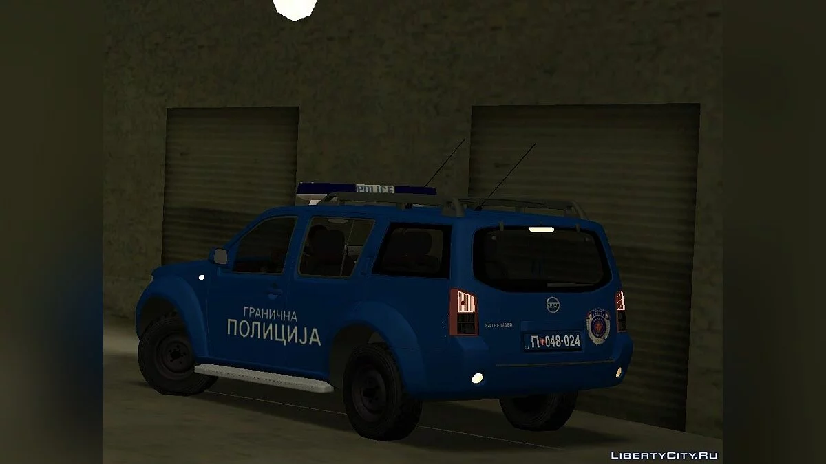Nissan Pathfinder Grenzpolizei v2 / GTA San Andreas