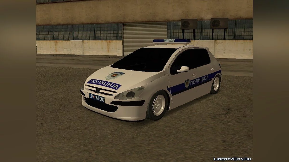 Peugeot 307 Police / GTA San Andreas
