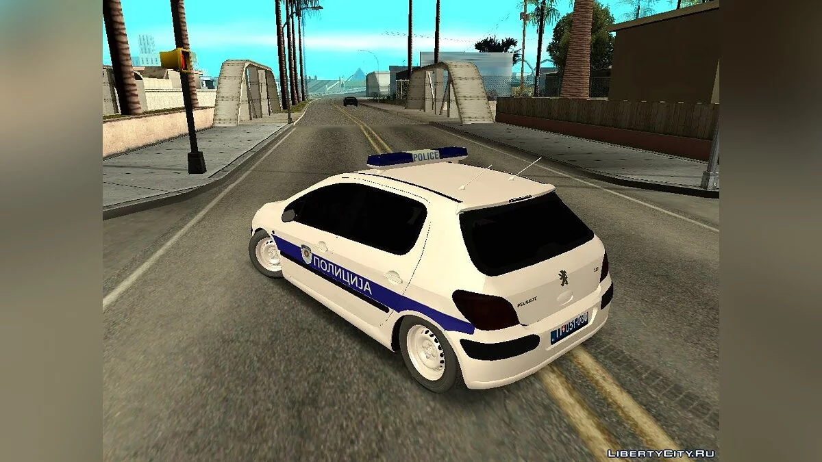 Peugeot 307 Police / GTA San Andreas