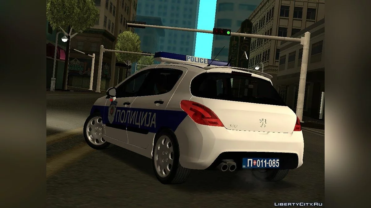 Peugeot 308 Police / GTA San Andreas