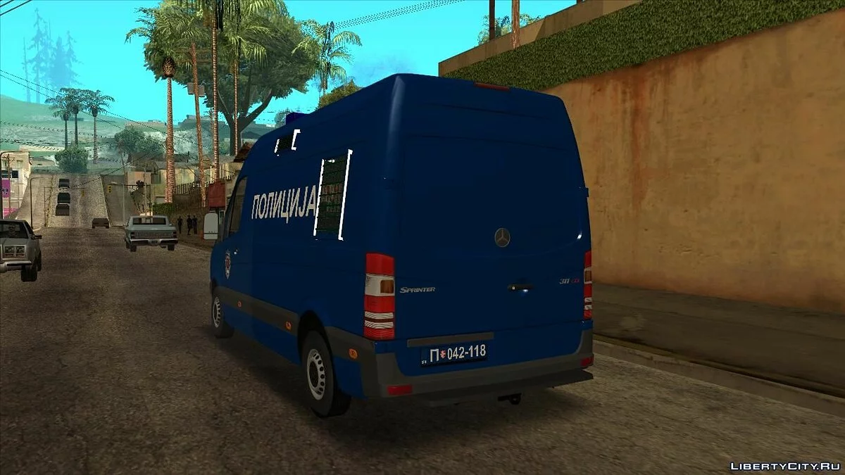 Police Mercedes-Benz Sprinter / GTA San Andreas