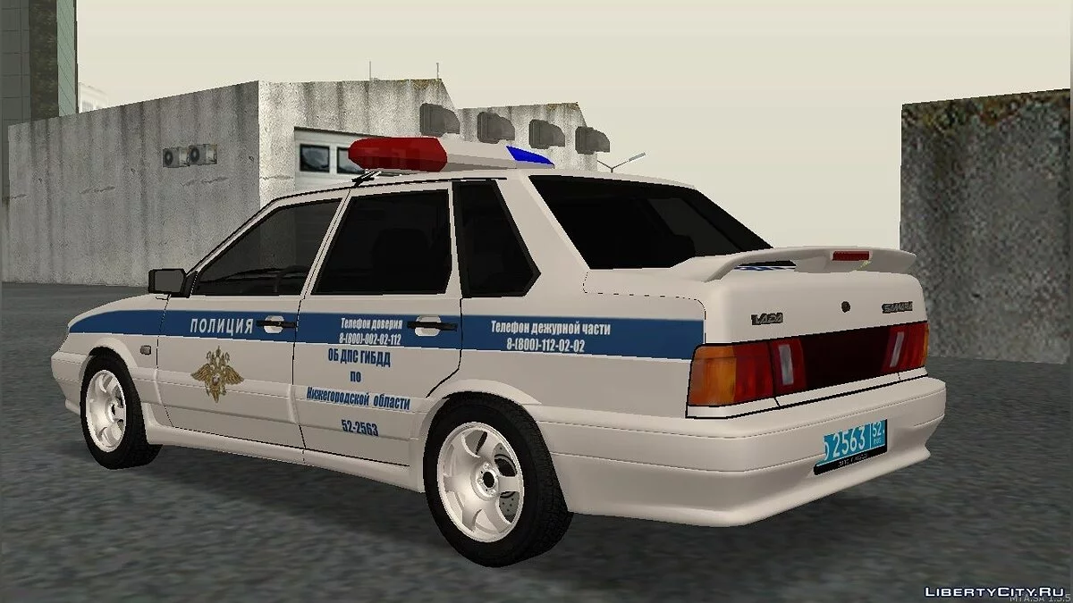 VAZ 2115 DPS GIBDD / GTA San Andreas