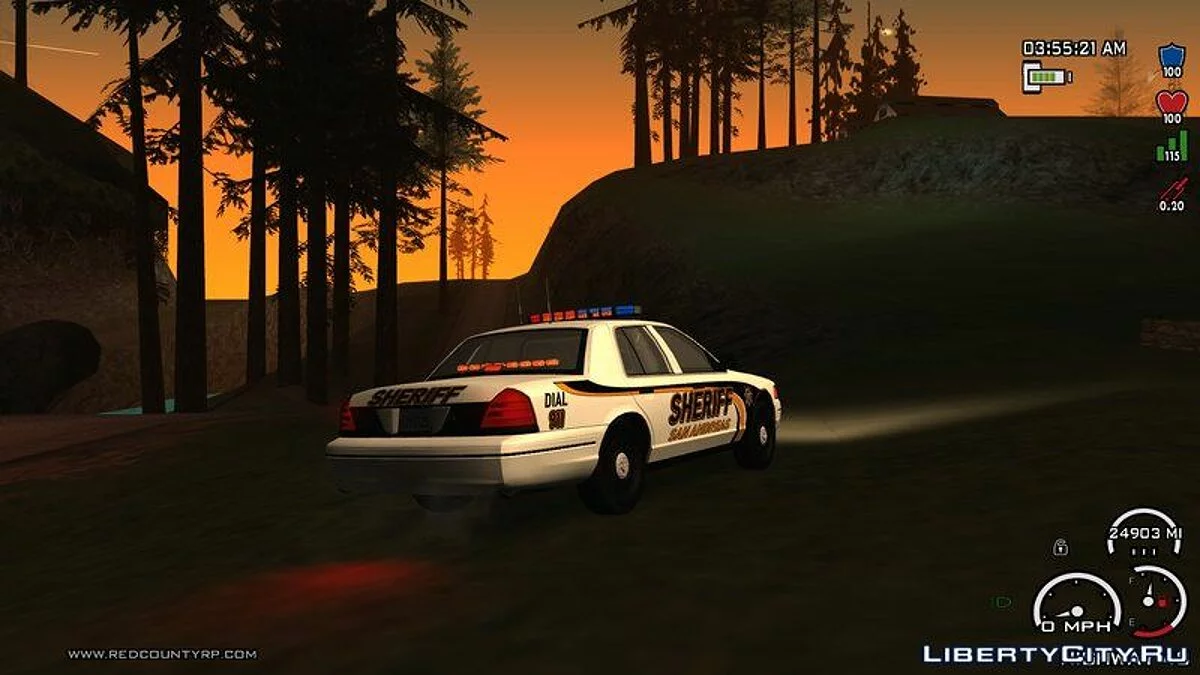 2007 Форд Краун Вікторія SACSO / GTA San Andreas