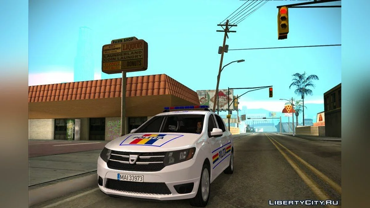 2016 Dacia Logan 2 - Police Roumaine / GTA San Andreas