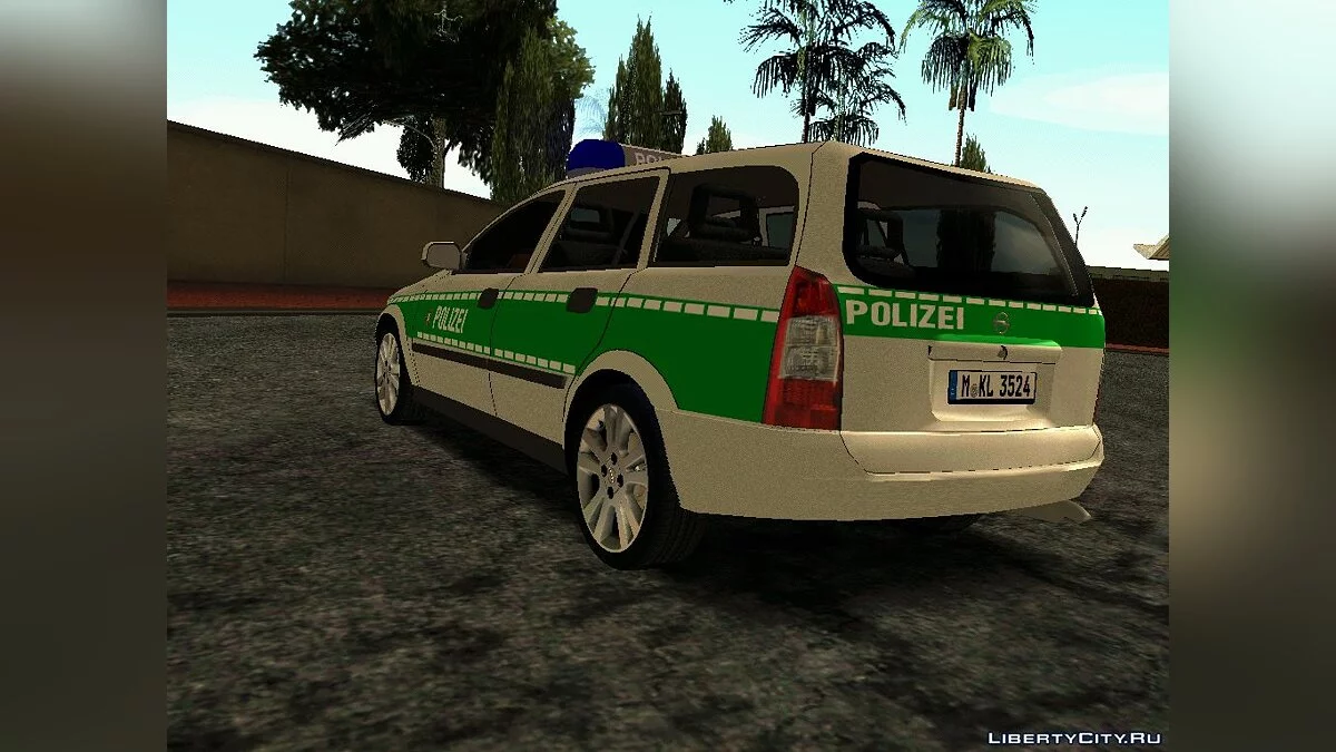 Opel Astra G Variant Police Bavaria / GTA San Andreas