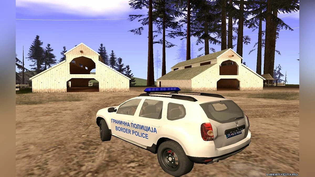 Дачія Дастер Гранична Поліція / GTA San Andreas