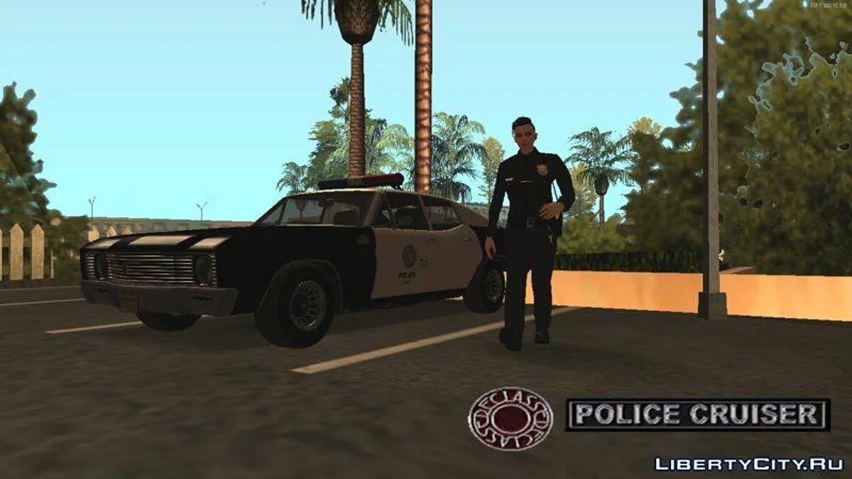 GTA 5: دكلس توليب شرطة كروزر / جي تي إيه سان أندرياس