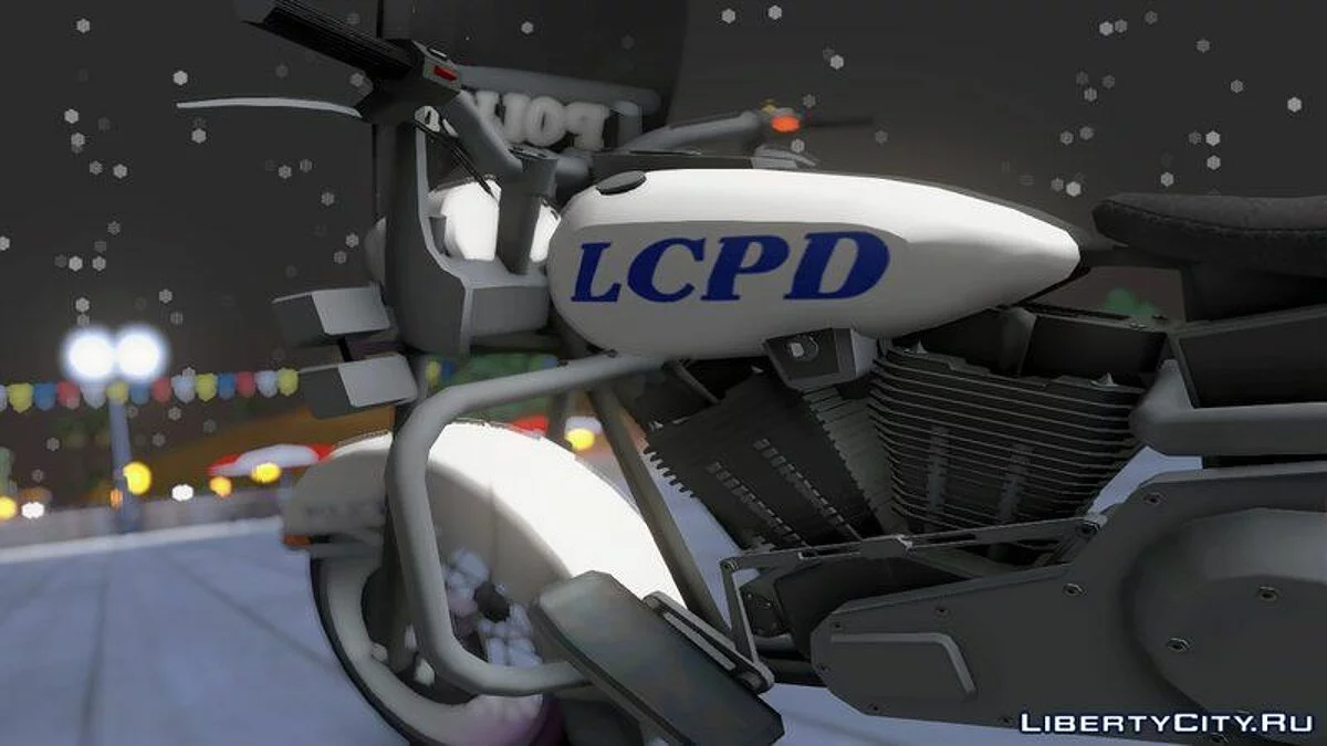GTA TBoGT Polizeimotorrad / GTA San Andreas