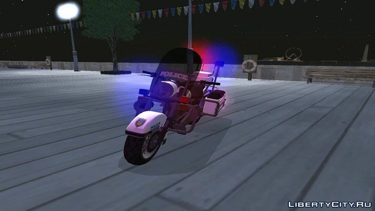 GTA TBoGT Polizeimotorrad / GTA San Andreas