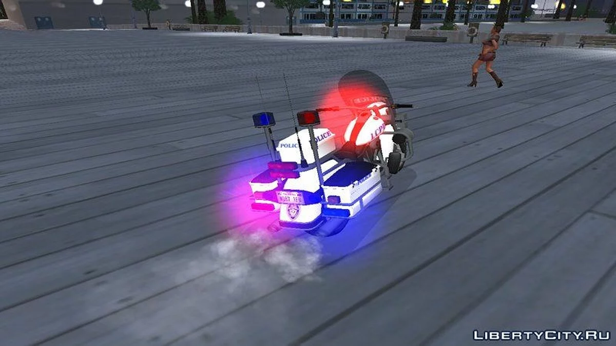 GTA TBoGT Polizeimotorrad / GTA San Andreas