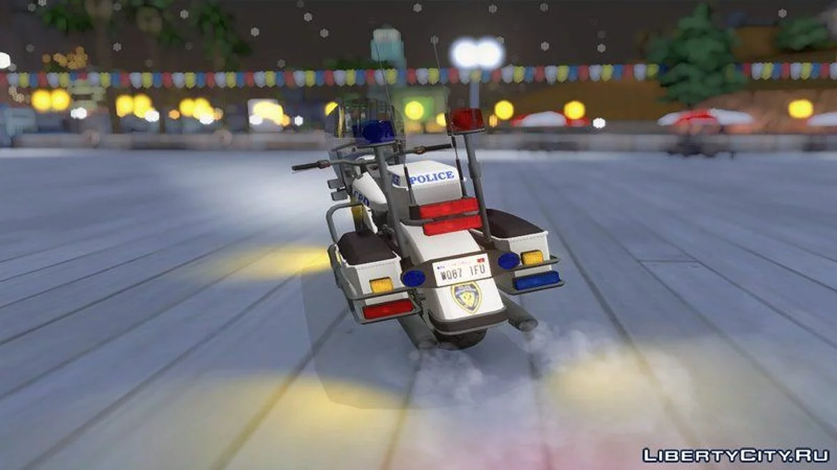 GTA TBoGT Polizeimotorrad / GTA San Andreas