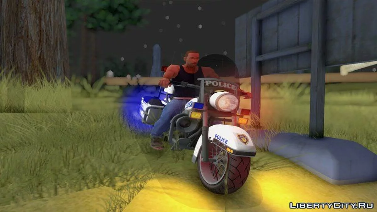 GTA TBoGT Polizeimotorrad / GTA San Andreas