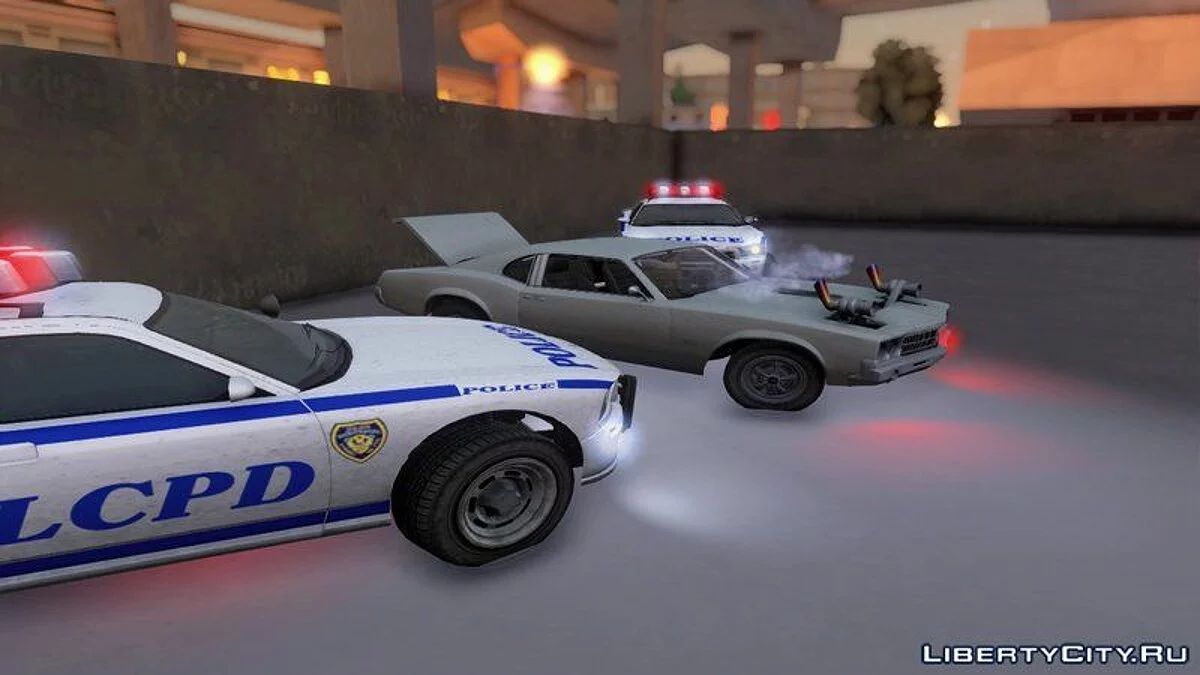 سيارة الشرطة بافالو من GTA TBoGT / جي تي إيه سان أندرياس