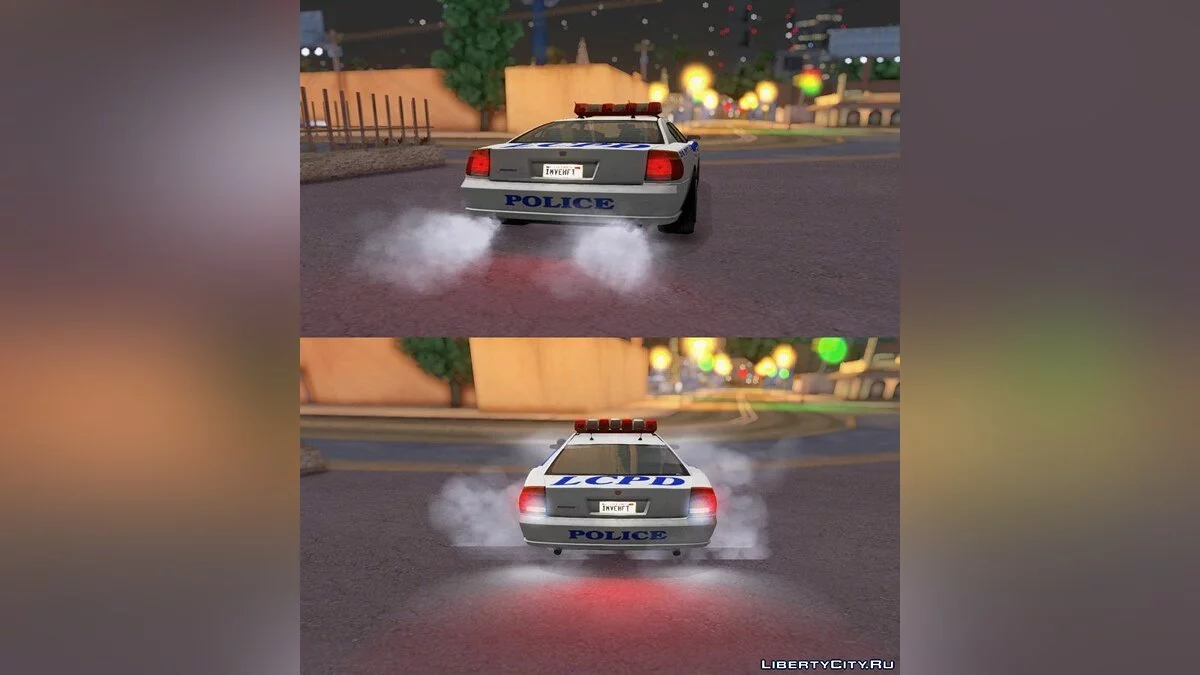GTA TBoGT Поліцейський Buffalo / GTA San Andreas