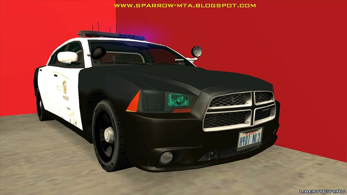 Download Police version of Dodge Charger for MTA SA for GTA San Andreas