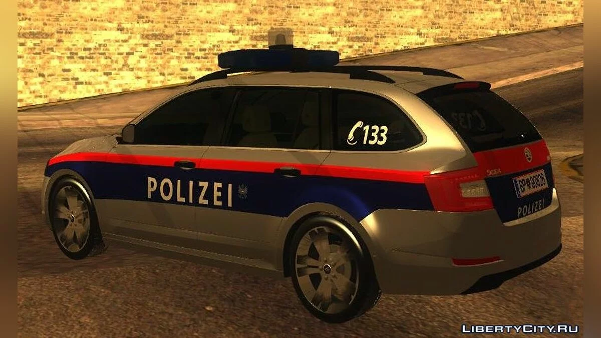 Skoda Octavia Polizei / GTA San Andreas