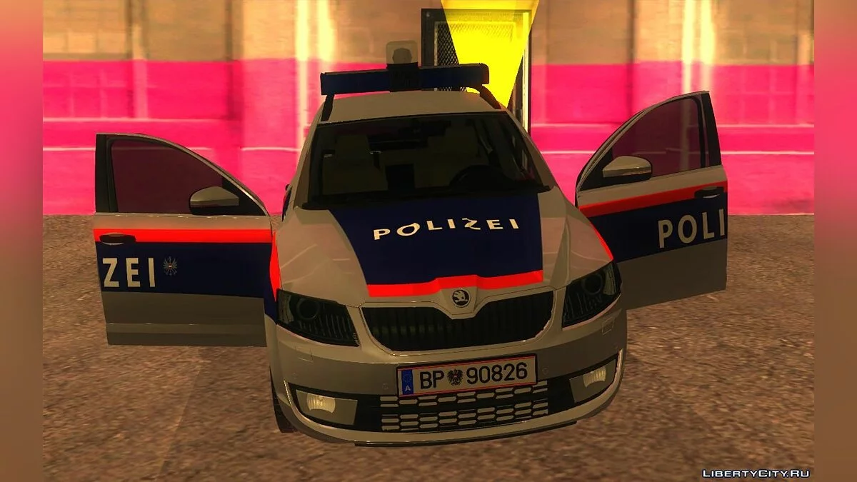 Skoda Octavia Polizei / GTA San Andreas