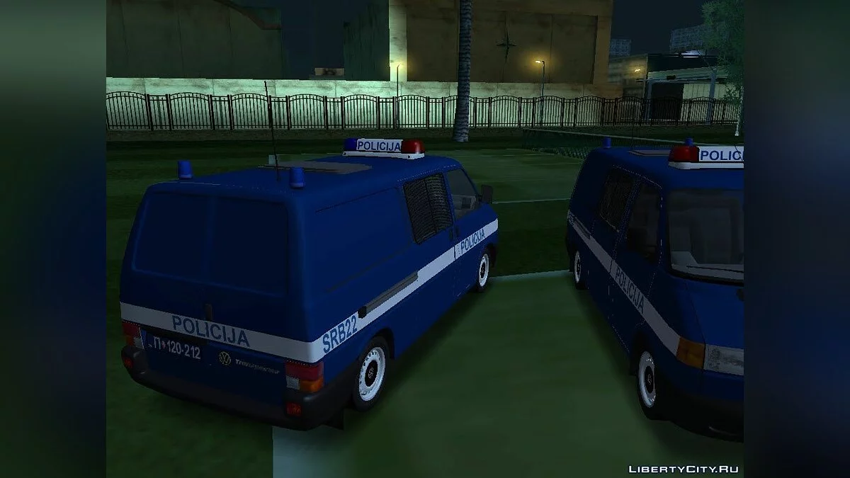 Volkswagen Transporter 4 Policija 1999 [v2] / GTA San Andreas