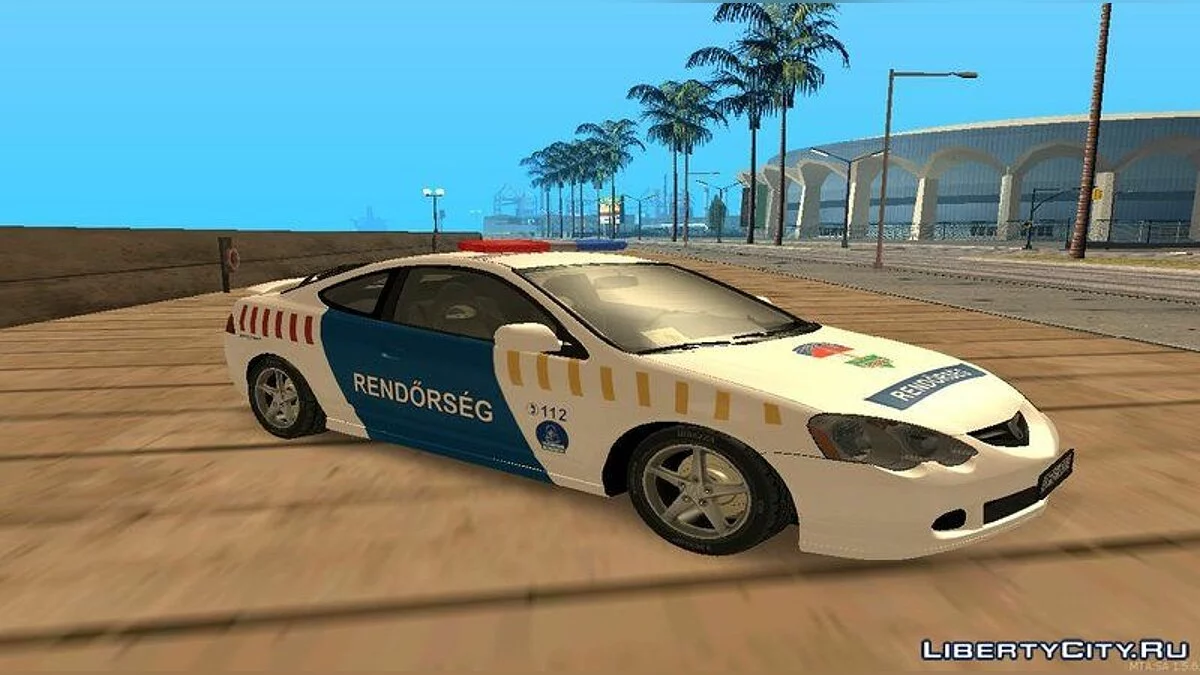 Acura RSX - Поліція Угорщини / GTA San Andreas