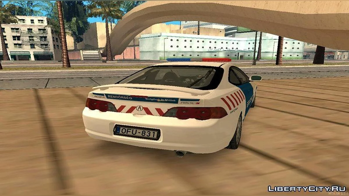 Acura RSX - Поліція Угорщини / GTA San Andreas