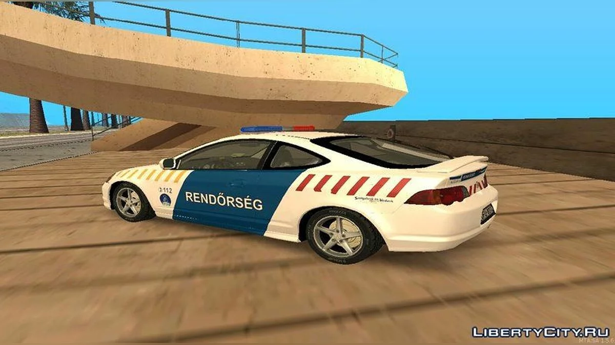Acura RSX - Поліція Угорщини / GTA San Andreas
