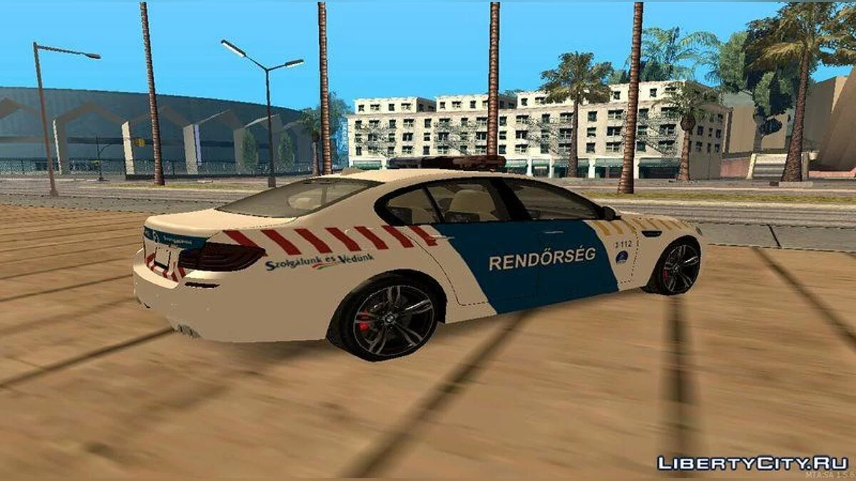 BMW M5 F10 - Polícia Húngara / GTA San Andreas