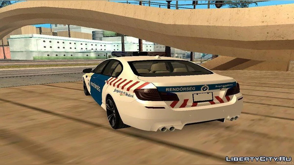 BMW M5 F10 - Polícia Húngara / GTA San Andreas