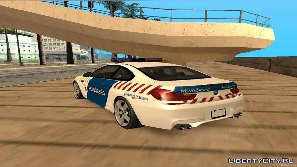 BMW M6 - Ungarische Polizei / GTA San Andreas