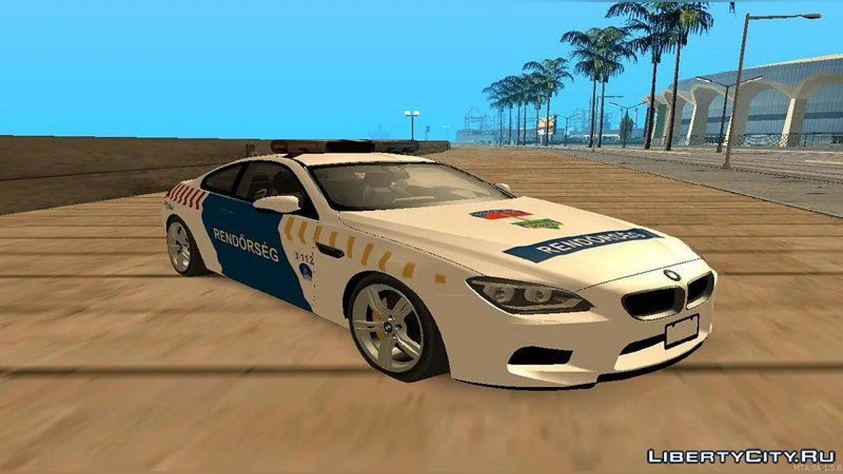 BMW M6 - Ungarische Polizei / GTA San Andreas