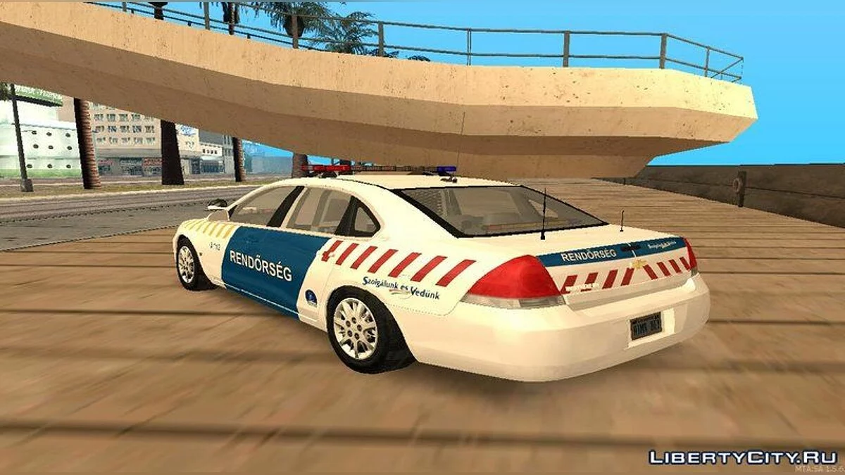 Chevrolet Impala 2013 - Polícia Húngara / GTA San Andreas
