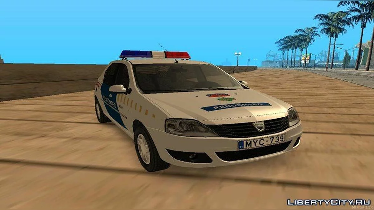 Dacia Logan - Ungarische Polizei / GTA San Andreas