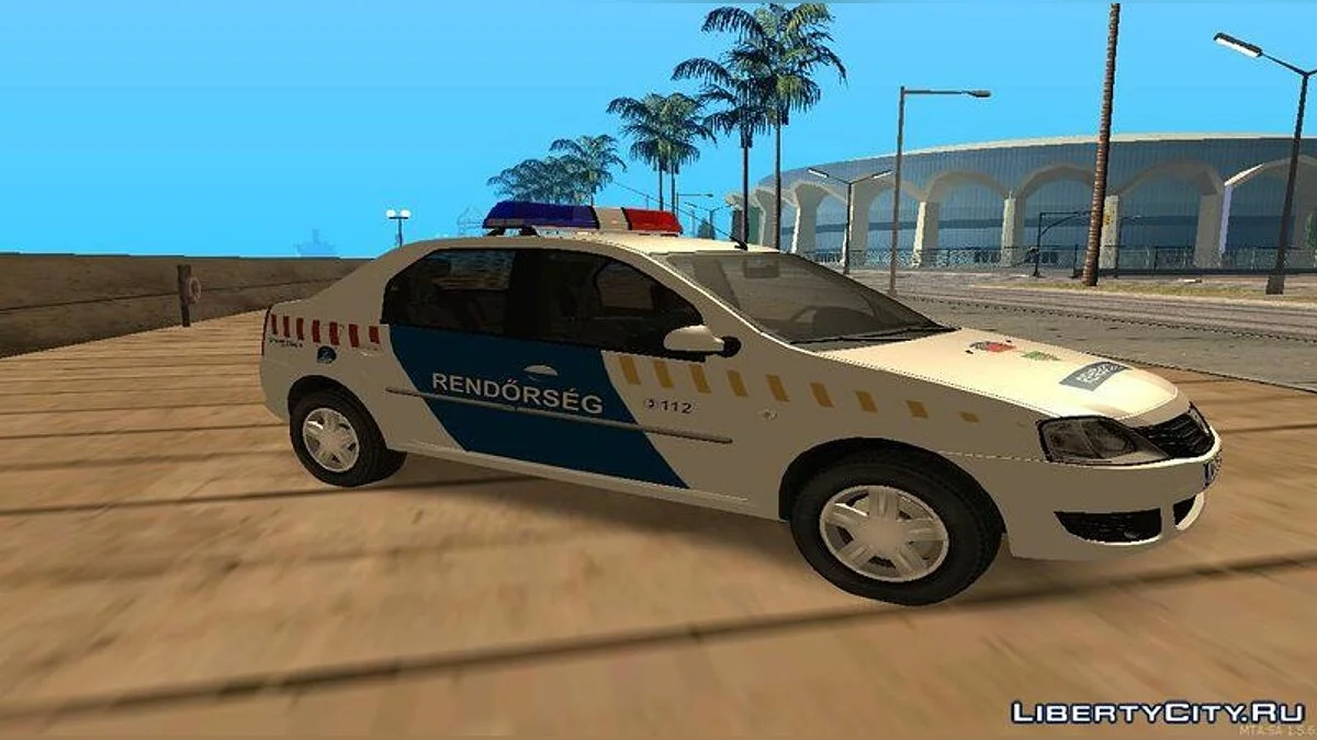 Dacia Logan - Ungarische Polizei / GTA San Andreas