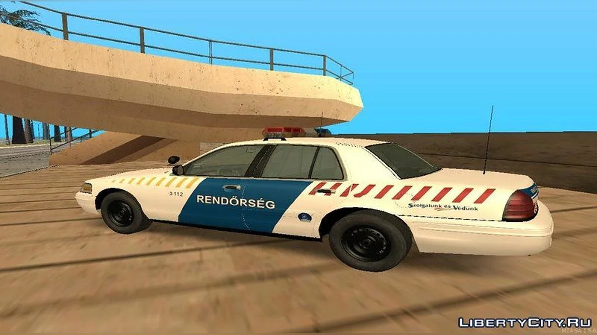 Ford Crown Victoria - Polícia Húngara / GTA San Andreas
