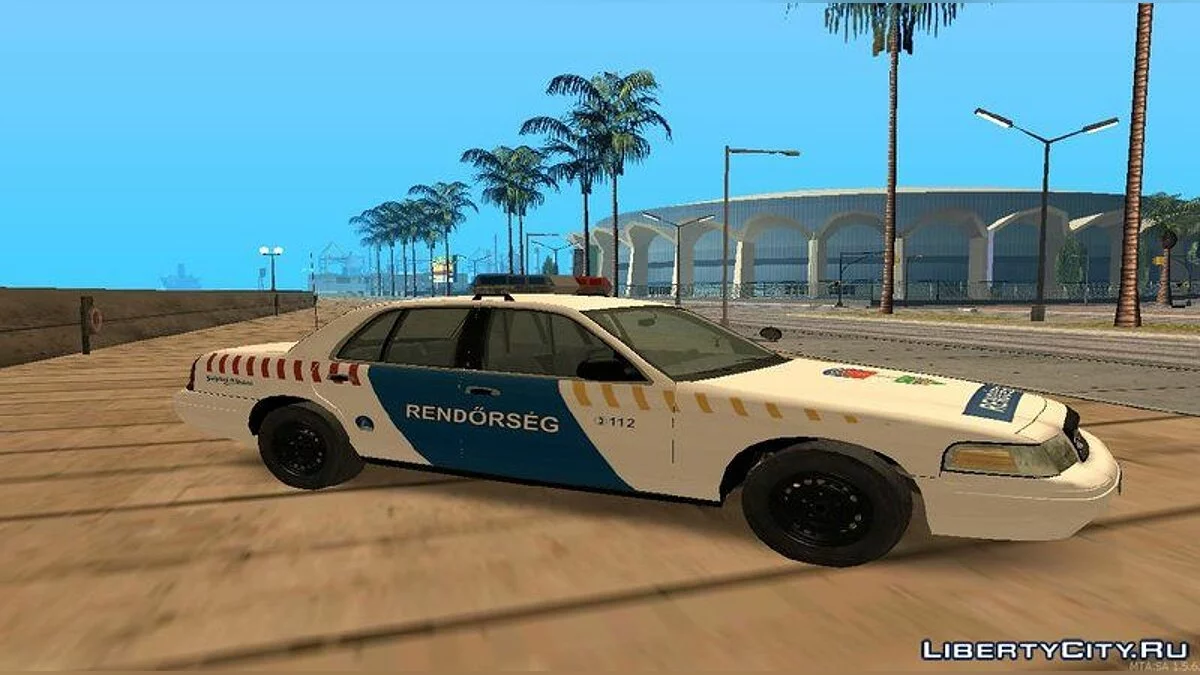 Ford Crown Victoria - Polícia Húngara / GTA San Andreas