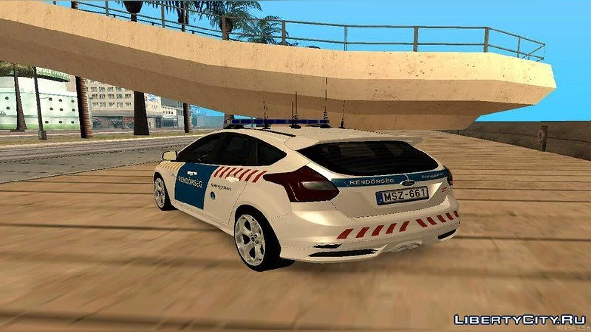 Ford Focus RS - Hungarian Police / GTA San Andreas