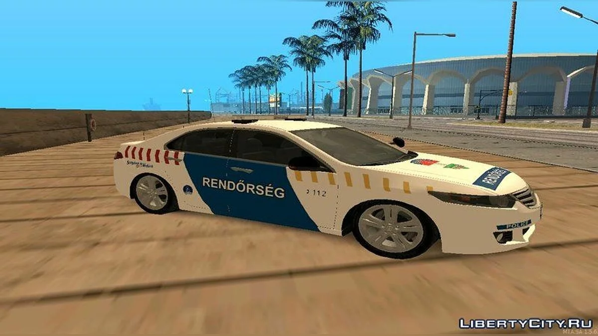 Honda Accord - Polícia Húngara / GTA San Andreas