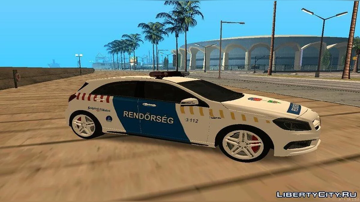 Mercedes A45 AMG - Угорська поліція / GTA San Andreas