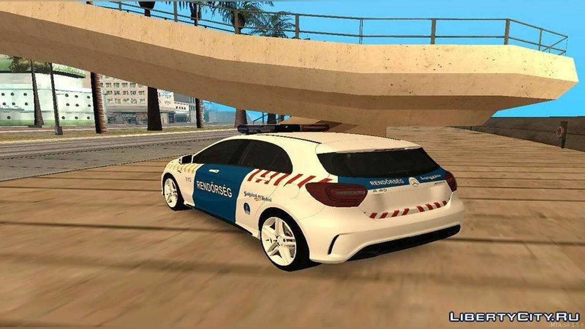 Mercedes A45 AMG - Угорська поліція / GTA San Andreas