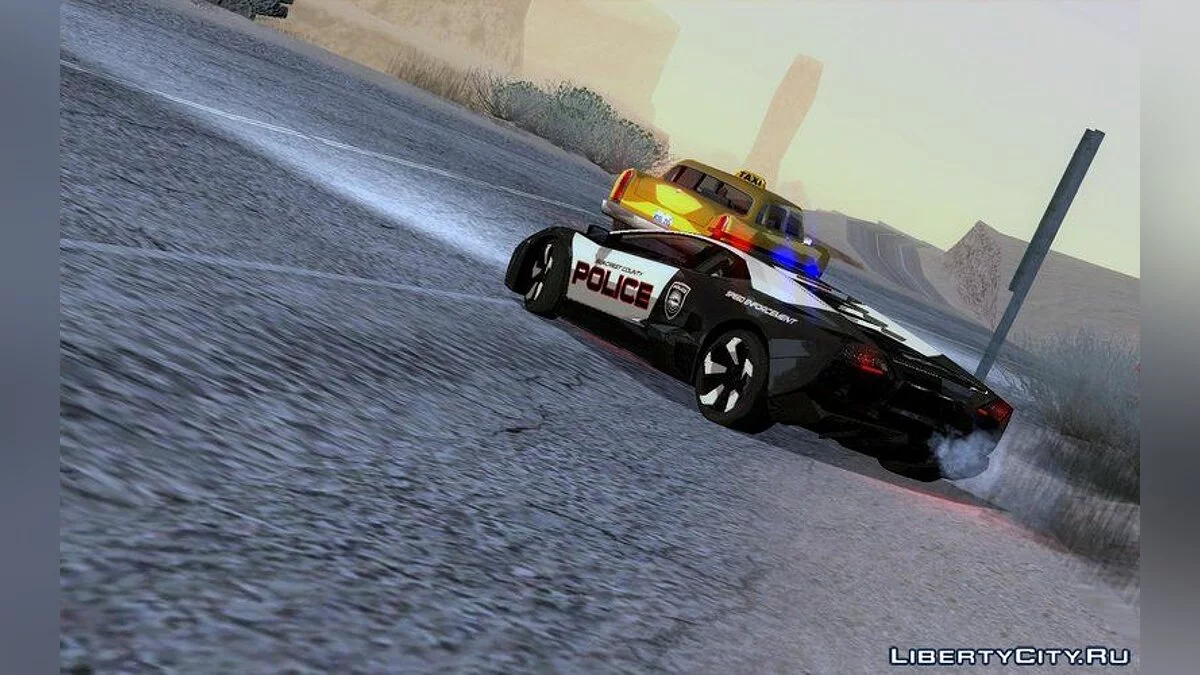 Lamborghini Reventon Police / GTA San Andreas